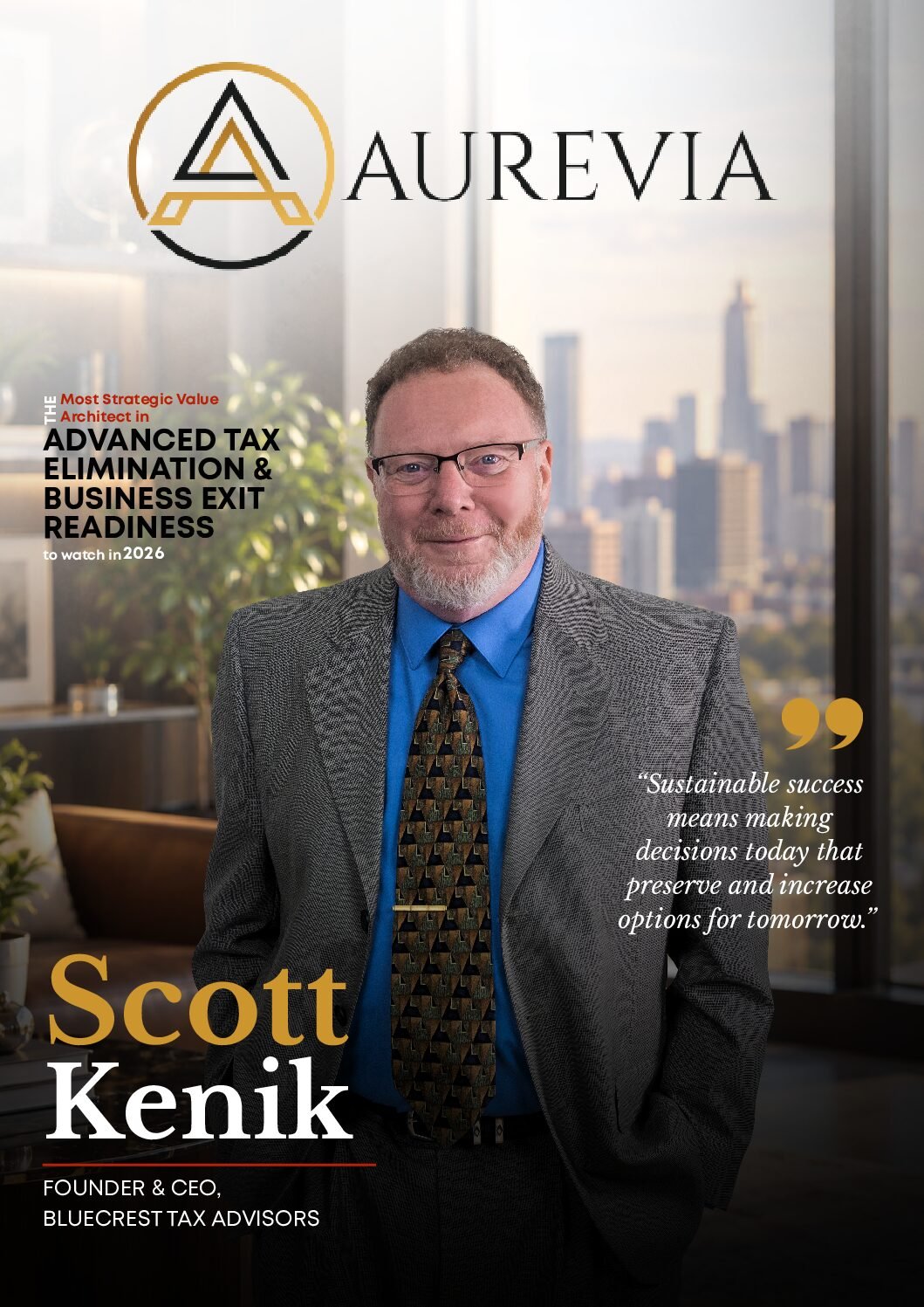 Scott Kenik Magazine Aurevia CP